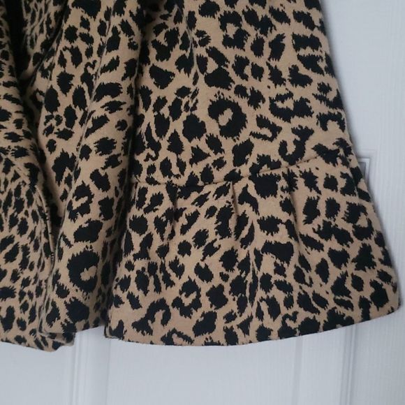GRACE animal-print cape-style coat. - Picture 5 of 12